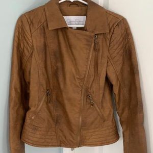 Jessica Simpson leather jacket